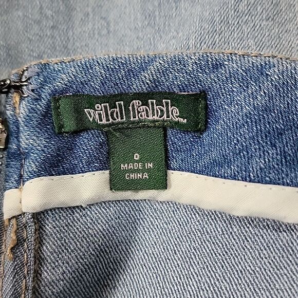 🖤 5/$20 🖤 WILD FABLE.. Jean skirt.. - Picture 9 of 10